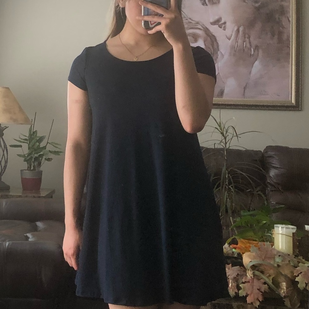 Rebel Sugar Navy babydoll summer dress